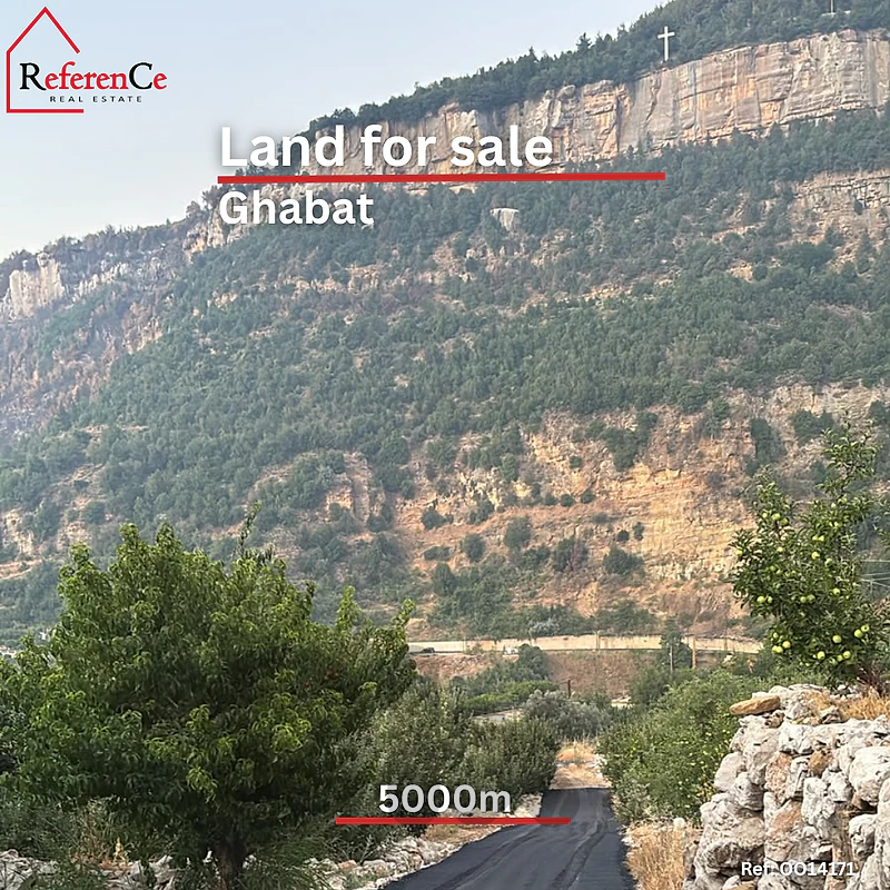 Land in Ghabat for sale أرض للبيع في الغابات