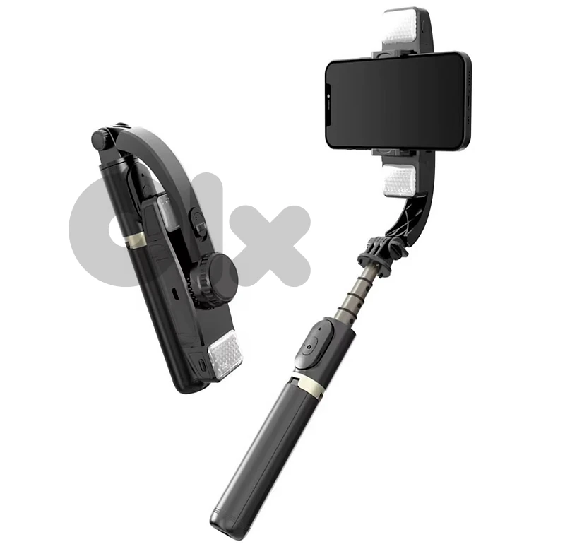 STABILIZER ANTI-SHAKE TRIPOD + LED LIGHTS