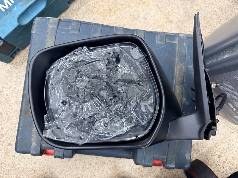 toyota prado 2010+ driver side mirror