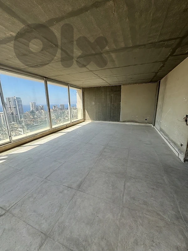 Verdun, Beirut — High-Floor 250 sqm Semi-Finished Apartments