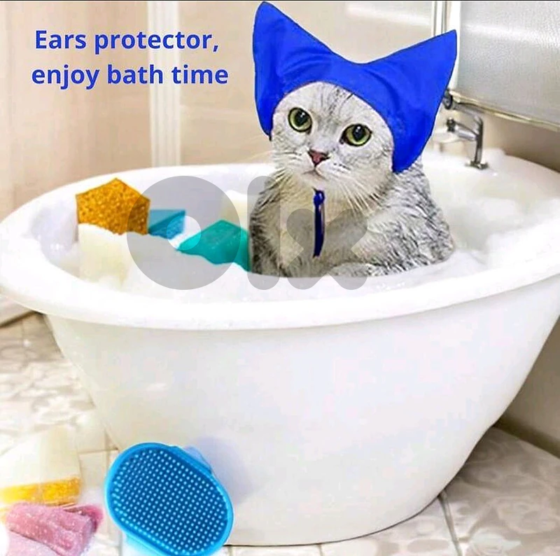 Cat Bath Cap