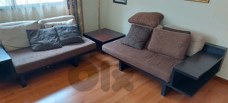 Living Room Dark wood
