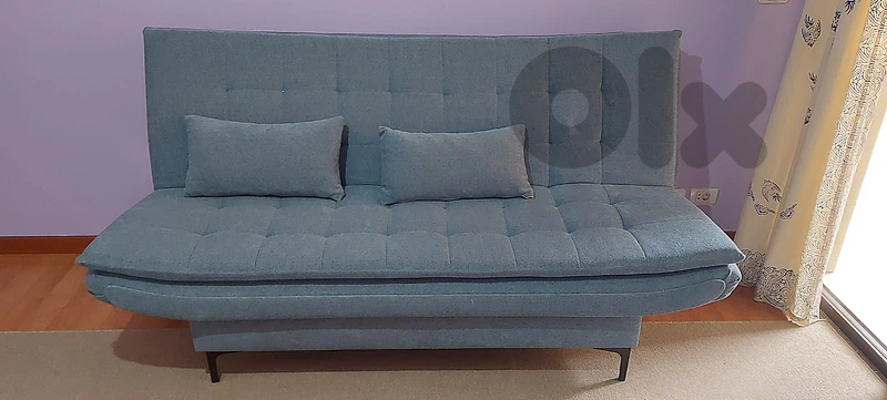 Blue Sofa Bed