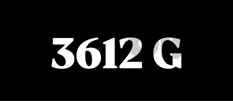 3612 G