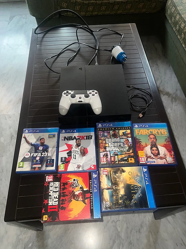 Ps4 plus 9 games