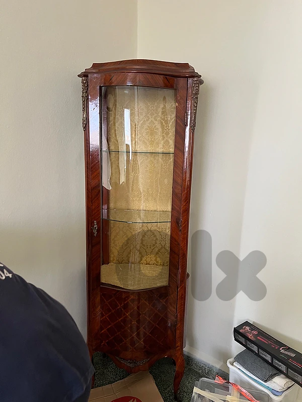 Antique French-Style Vitrine Display Cabinet فاترين أنتيك