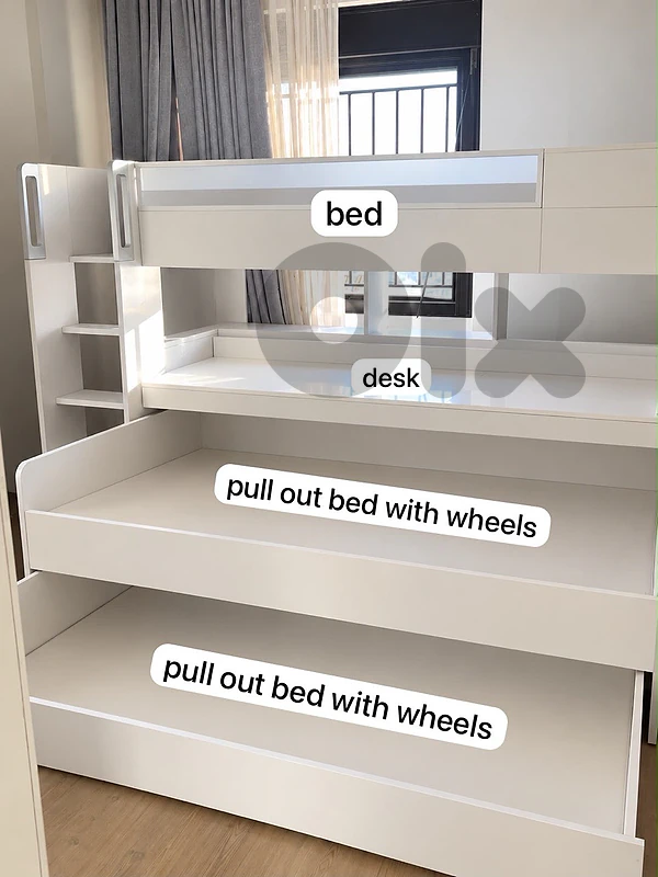 triple bunk bed (gautier)