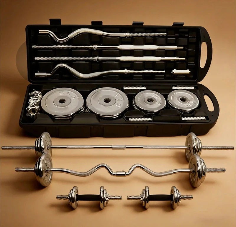 55kg dumbells set new