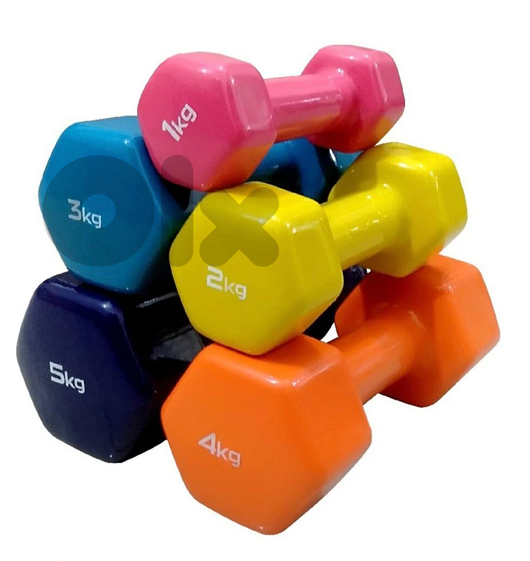 Vinyl dumbells