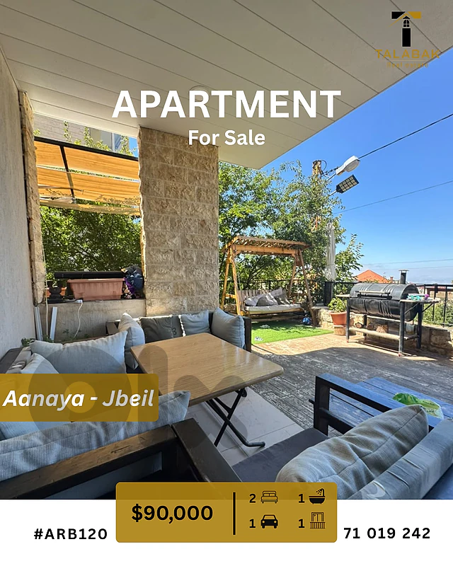 Apartment for Sale in Aanaya Jbeil