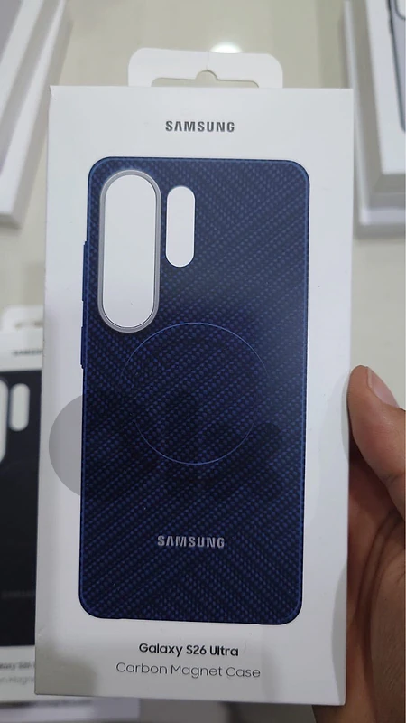Samsung Galaxy s26 ultra carbon magnet case dark blue