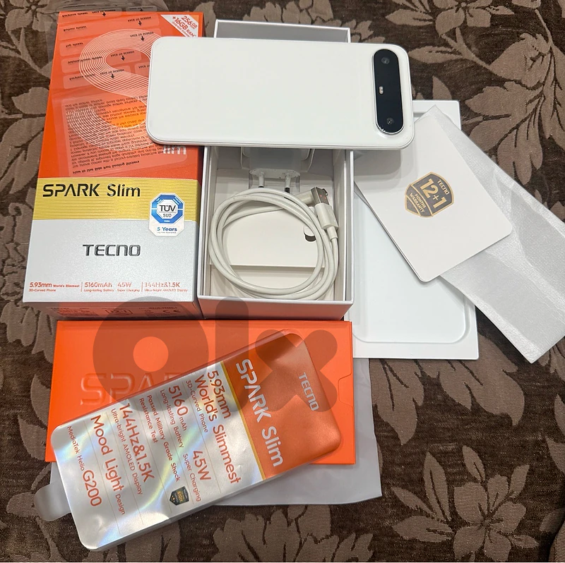 Tecno spark slim 256gb