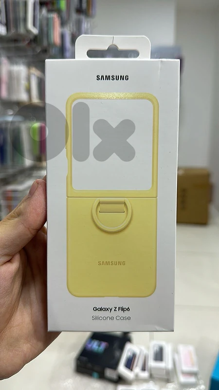Samsung Galaxy Z Flip 6 Silicone Case yellow