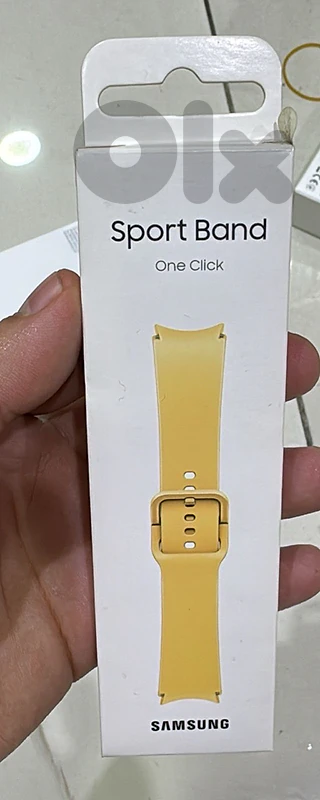 Samsung sport band silicone one click Apricot
