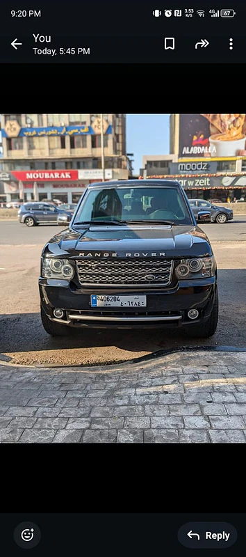 Armored (مصفّح)Land Rover Vogue 2006 full look 2012 v8