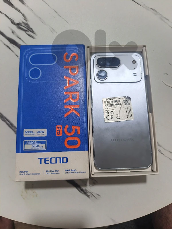 tecno spark 50 pro 12ram 256gb new