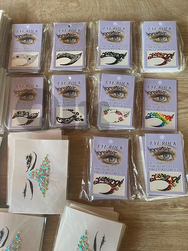 face & eyes jewelry