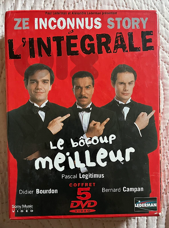 5xDVD Les Inconnus "L'intégrale"