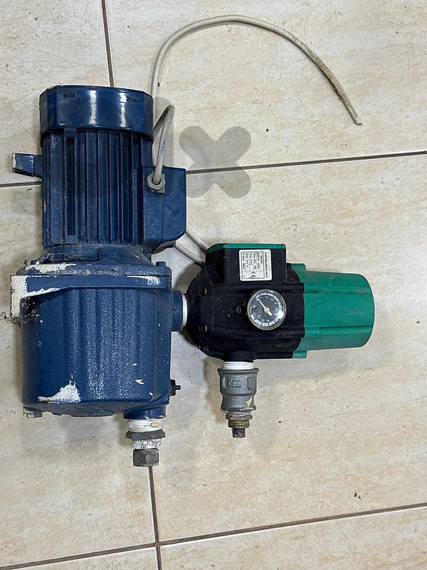 water pump +press control