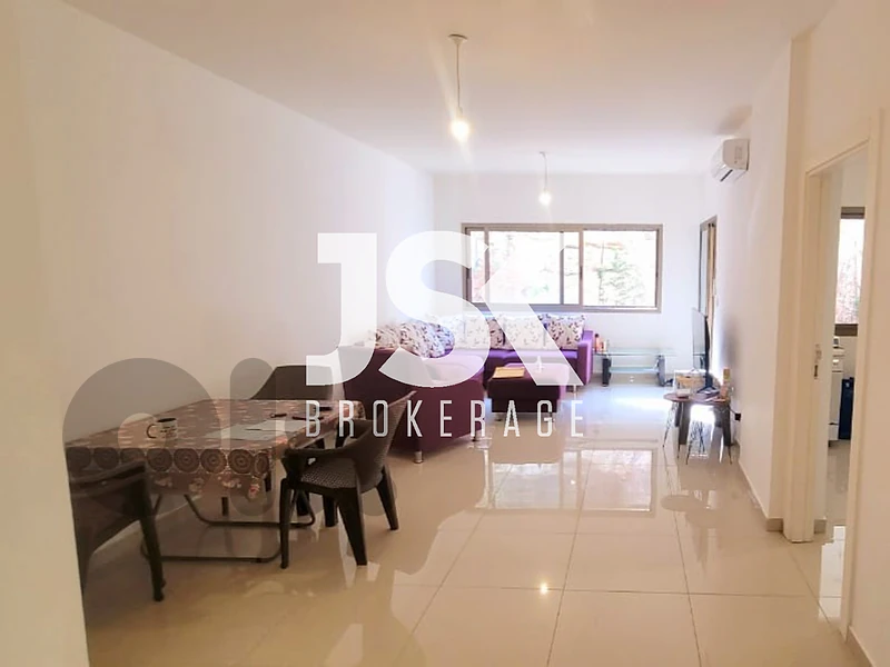 L22661 Fully Furnished Apartment With Garden For Sale in Tabarja