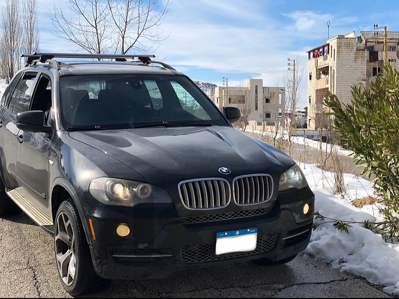 BMW X5 2007 V8 Sport Package - Black on Black - Panoramic