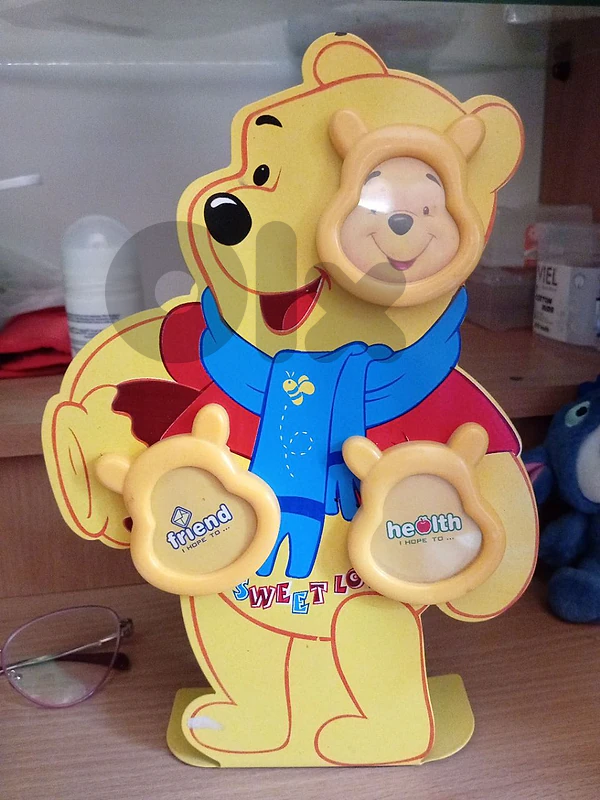 Winnie the poo photo holder