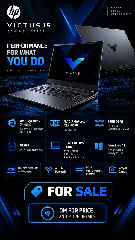 hp victus 15-fb3093dx