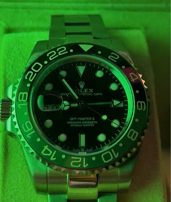 Rolex Sprite — High Quality Green & Black GMT ⌚️🟢⚫️