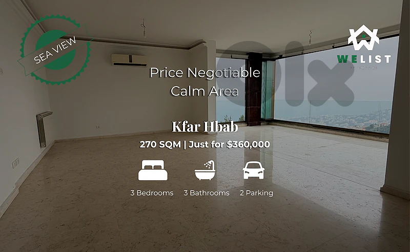 Apartment for sale in Kfarhbab شقة للبيع في كفرحباب Apartment for sale in Kfarhbab شقة للبيع في كفرحباب
