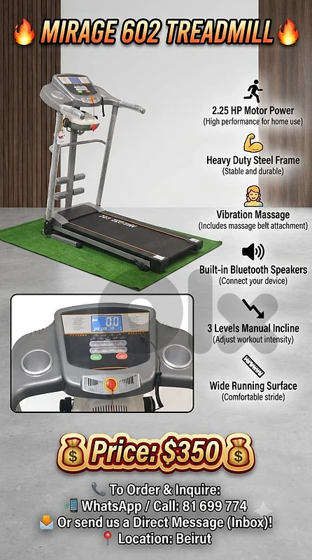 2,25 hp motor vibration massage input aux