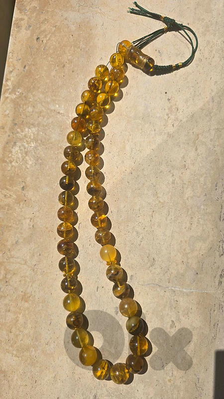 Amber Rosary سبحة كهرمان