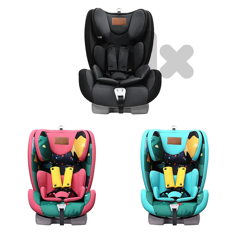Family Colorful Galaxy Baby Car Seat with Safety Belt - مقعد سيارة