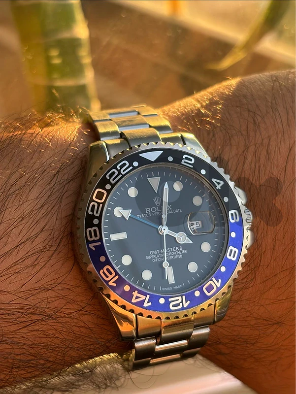 Rolex GMT-Master II “Batman” – Black & Blue Bezel | Stainless Steel