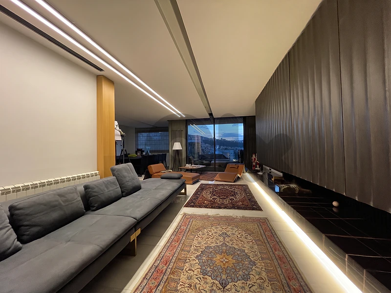 Luxury Apartment  In Rabieh–Mountain and Sea Viewشقة فاخرة في الرابية