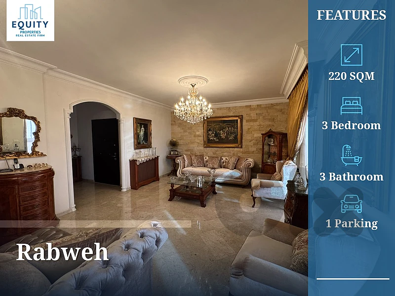 220 SQM Apartment For Sale In Rabweh #DH29115
