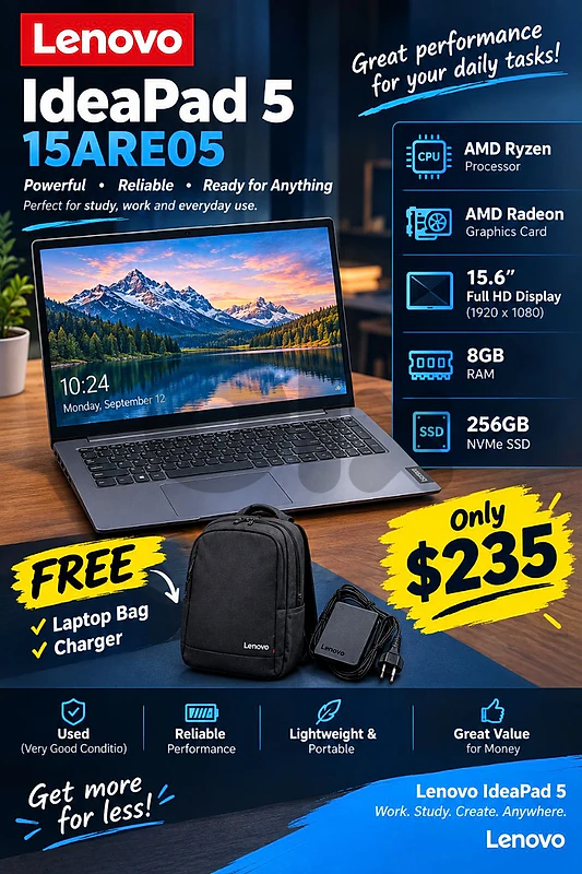 Lenovo ideapad 5💥