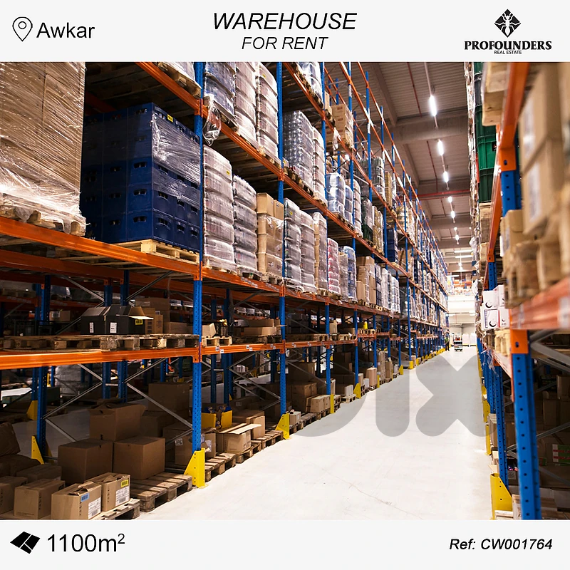Warehouse for rent in Awkar مستودع للايجار في عوكر Warehouse for rent in Awkar مستودع للايجار في عوكر