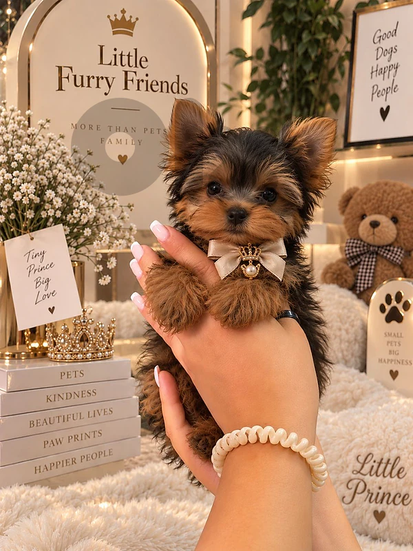 Charming Yorkshire Puppies Available/Dog/كلاب/Delivery/Imported