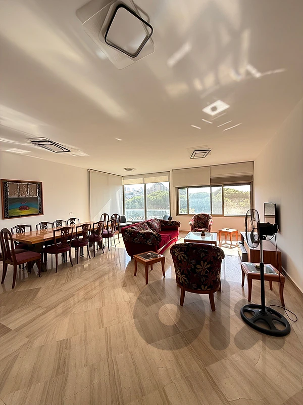 Furnished Apartment for rent in Jdeideh calm area with city views.