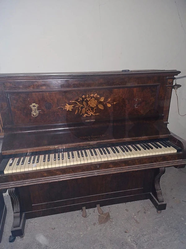 Antique Archibald Ramsden London Upright Piano