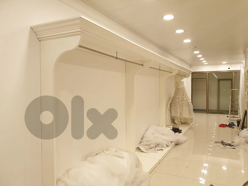 MDF Wood Open Closets / Hangers