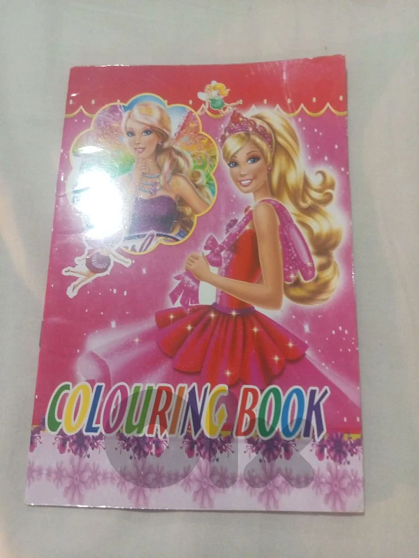 BARBIE COLORING BOOK . BARBIE COLORING BOOK .