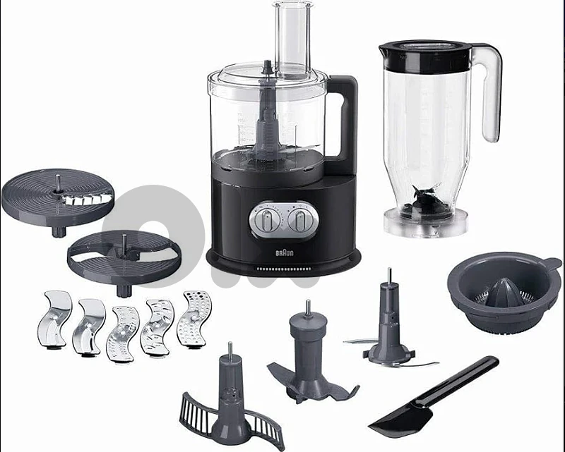 Braun Identity Collection 2000ML Food Processor, 1000W, Black