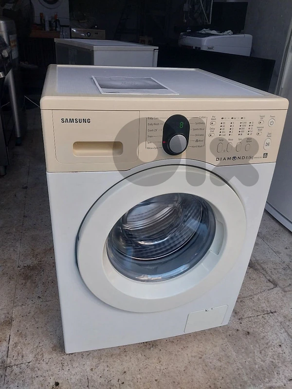 غسالا SAMSUNG دايمند 8 كيلو جديد