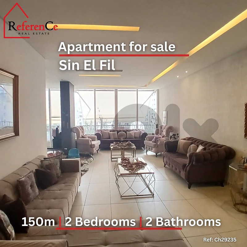 Apartment for sale in Sin El Fil  شقة للبيع في سن الفيل