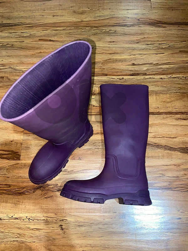 purple rain boots
