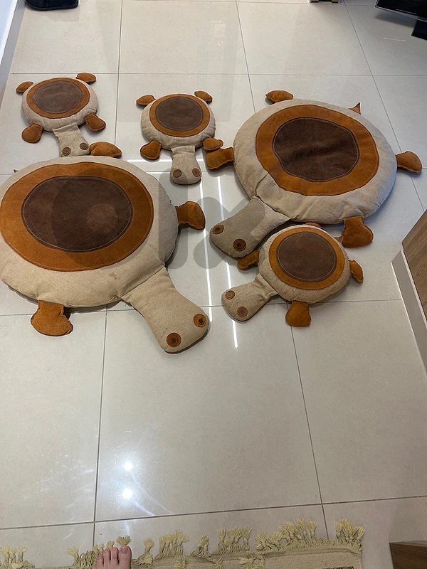Turtle Cushions Vintage
