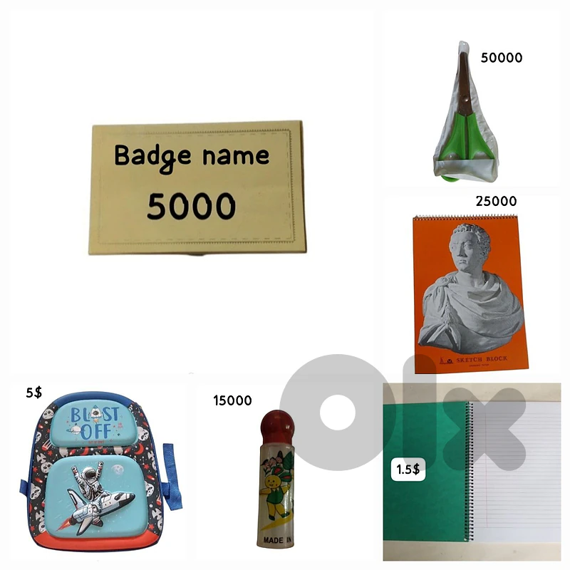 back to school Stationary
