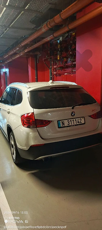 BMW X1 2012 4cyl TwinPower turbo engine 20i. 8 speed automatic .