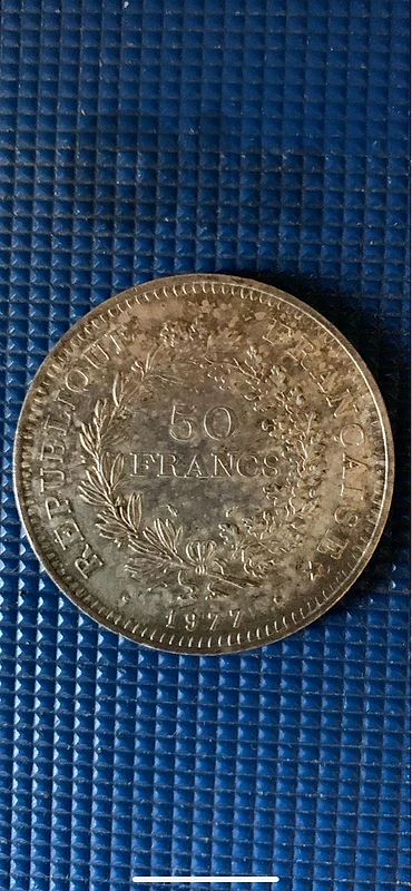 50 francs silver